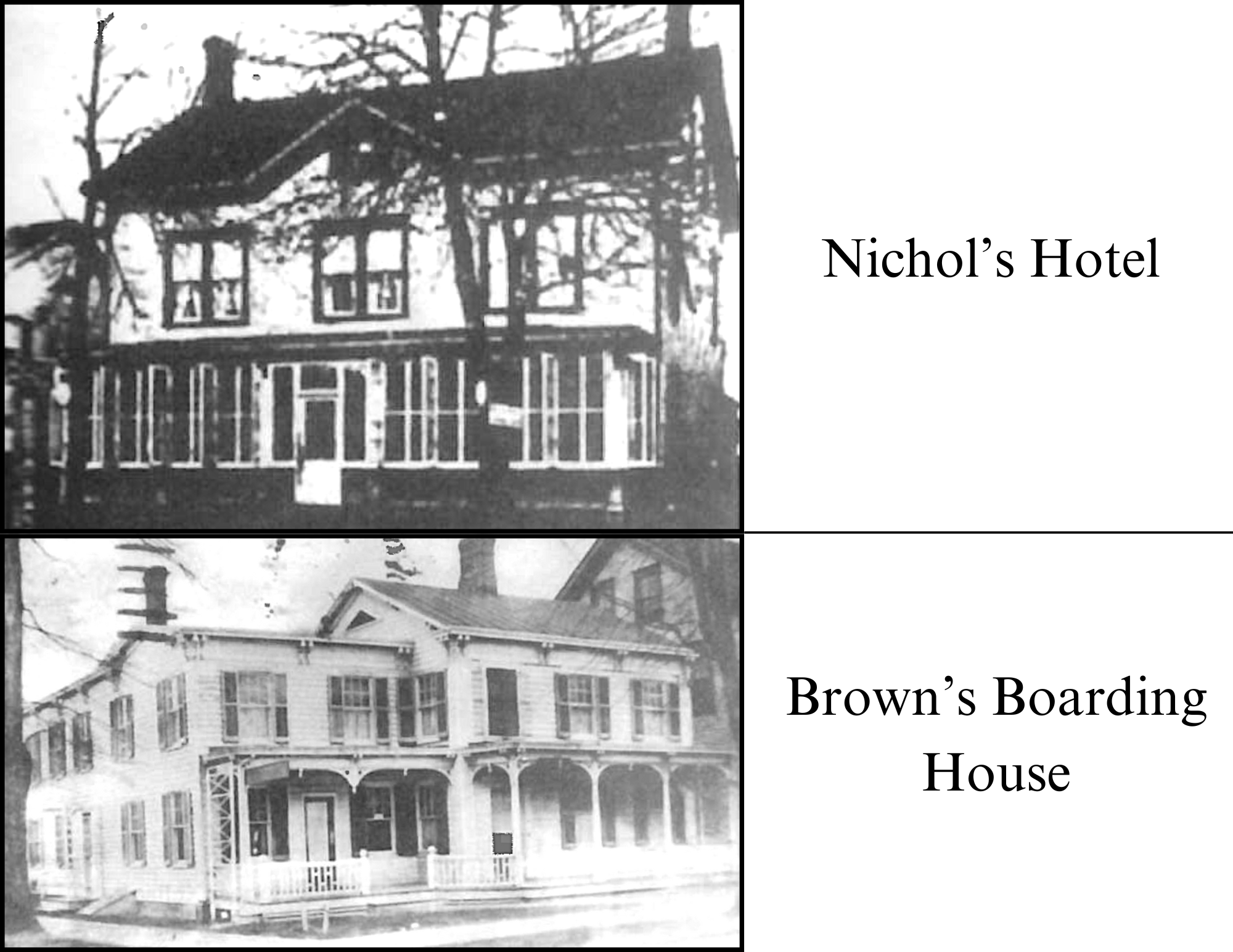 Nichols Hotel – Brown's Boarding House