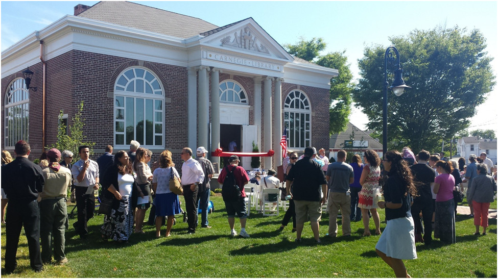 The Carnegie Library, Re-dedication, 2016.