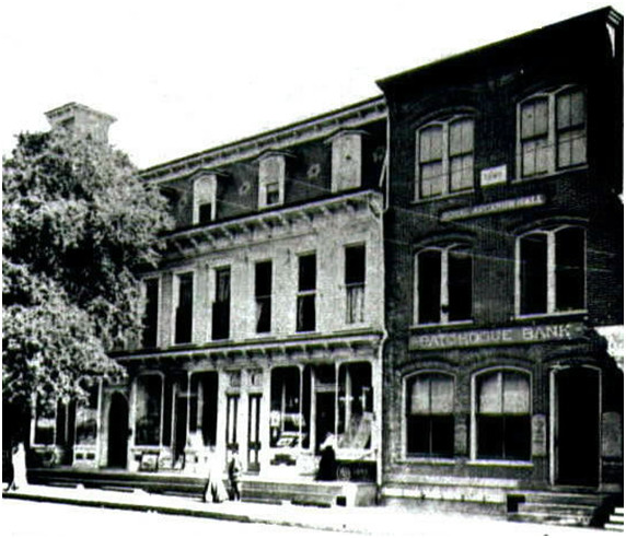 John Roe Smith Block and Patchogue Bank