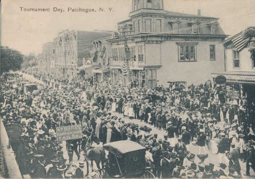 Firemen's Parade at Patchogue's Four Corners